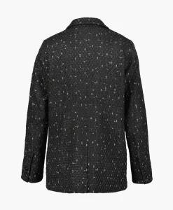 Co'Couture Blazer Mitzicc Boucle Zwart