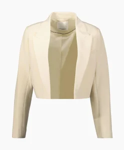Co'Couture Blazer Vola Crop Beige