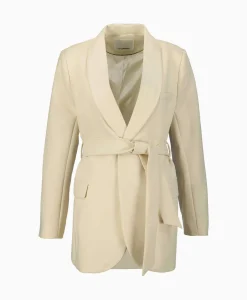 Co'Couture Blazer Volacc Belt Bruin