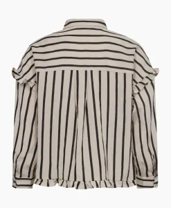 Co'Couture Blouse Sadie Frill Zwart