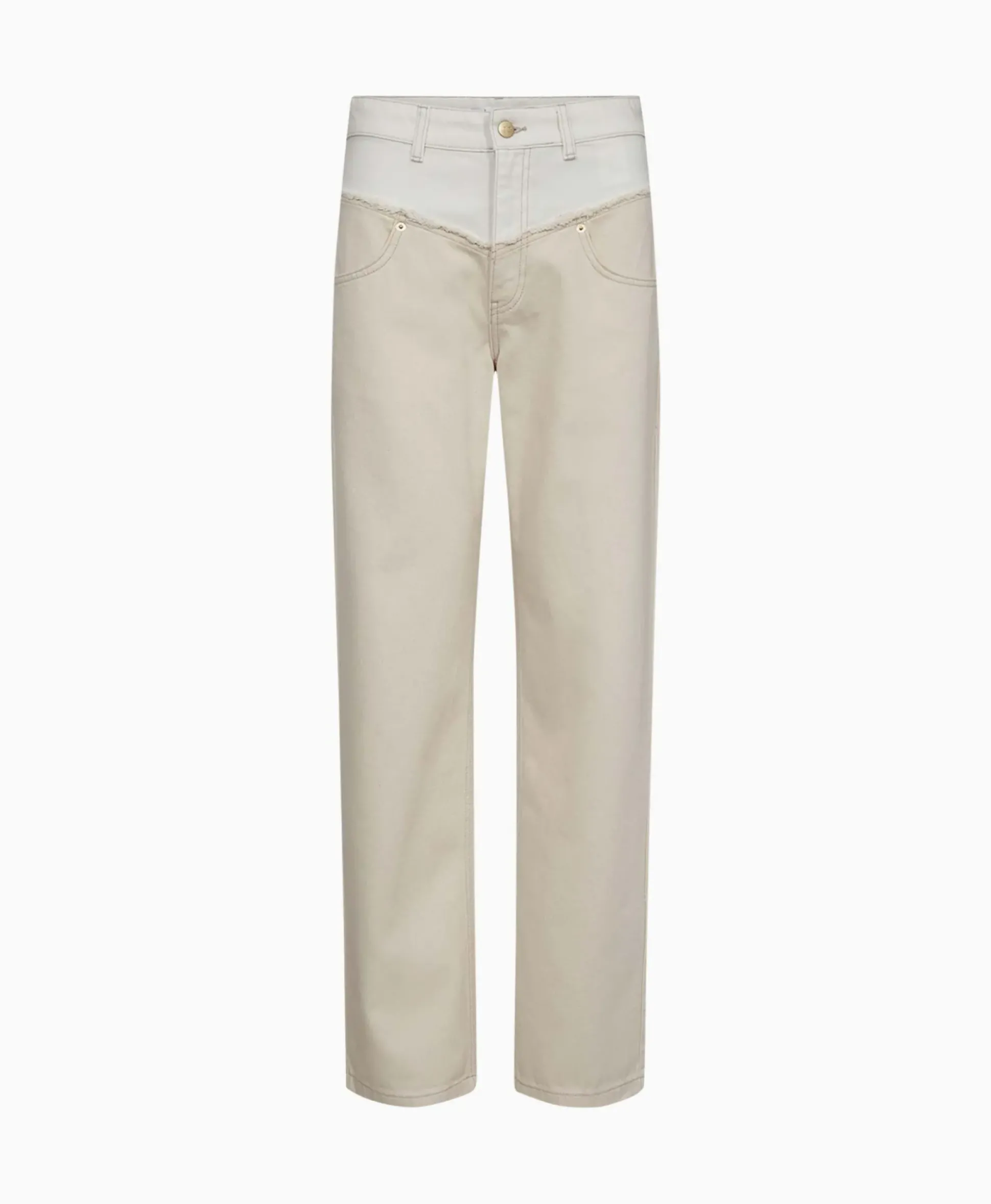 Co'Couture Jeans Flash Long Blockoff White