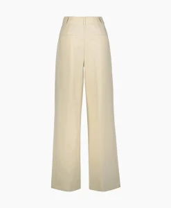 Co'Couture Pantalon Vola Long Pleat Beige