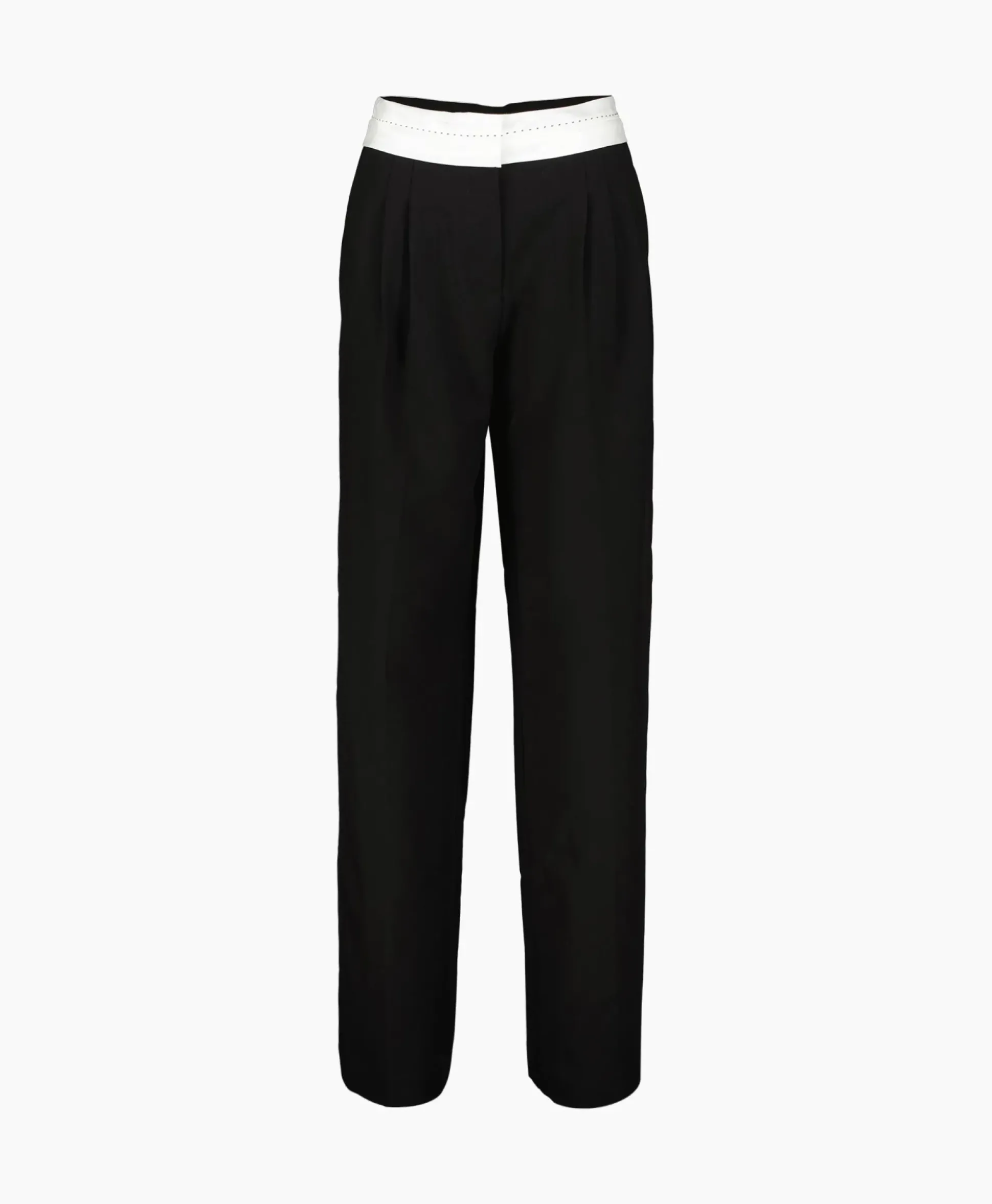 Co'Couture Pantalon Vola Reverse Waist Zwart