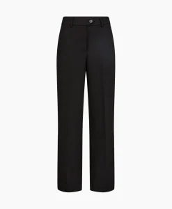 Co'Couture Pantalon Vola Wide Zwart