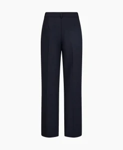 Co'Couture Pantalon Vola Wide Donker Blauw