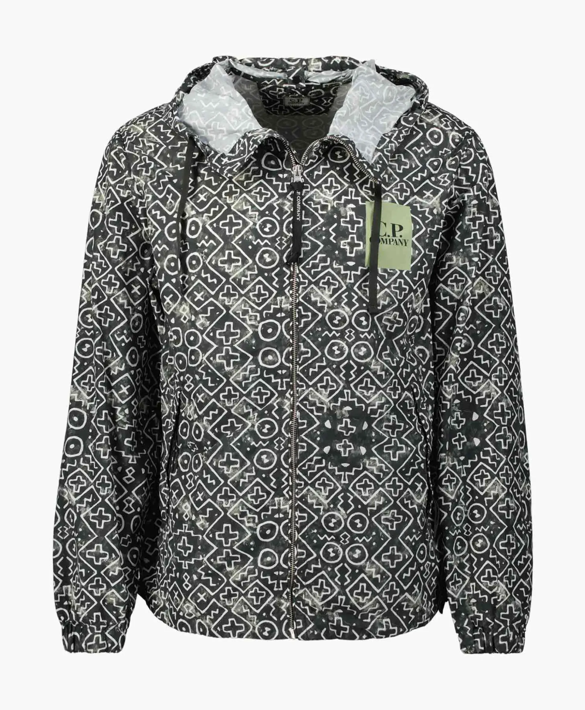 Cp Company Jack Flatt Nylon Inca Goggle Groen