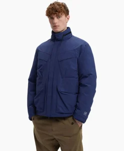 Cp Company Jack Micro-M (R) Down Field Blauw