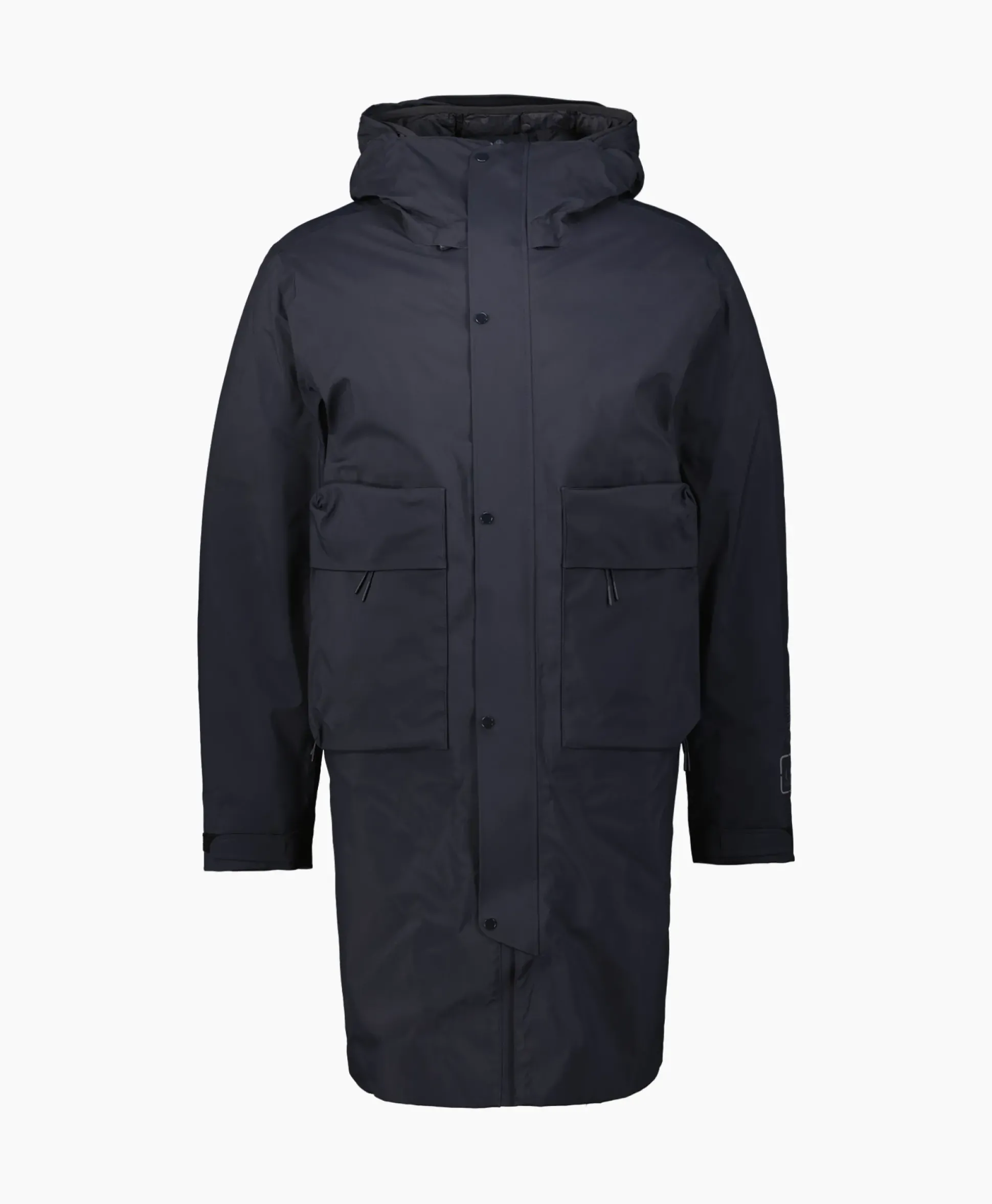 Cp Company Jack Outerwear - Long Jacket Blauw