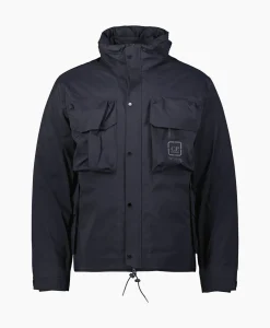 Cp Company Jack Outerwear - Medium Jacket Blauw