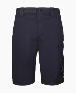 Cp Company Korte Broek Fili Stretch Cargo Donker Blauw