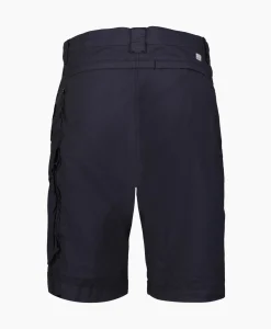 Cp Company Korte Broek Fili Stretch Cargo Donker Blauw