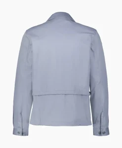 Cp Company Overhemd Metropolis Garbadine Pocket Shirt Blauw