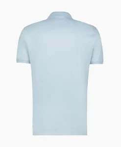 Cp Company Polo Mercerized Jersey Licht Blauw