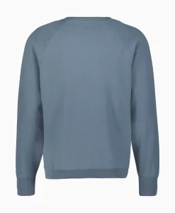 Cp Company Pullover Metropolis Cotton Stretch Blauw