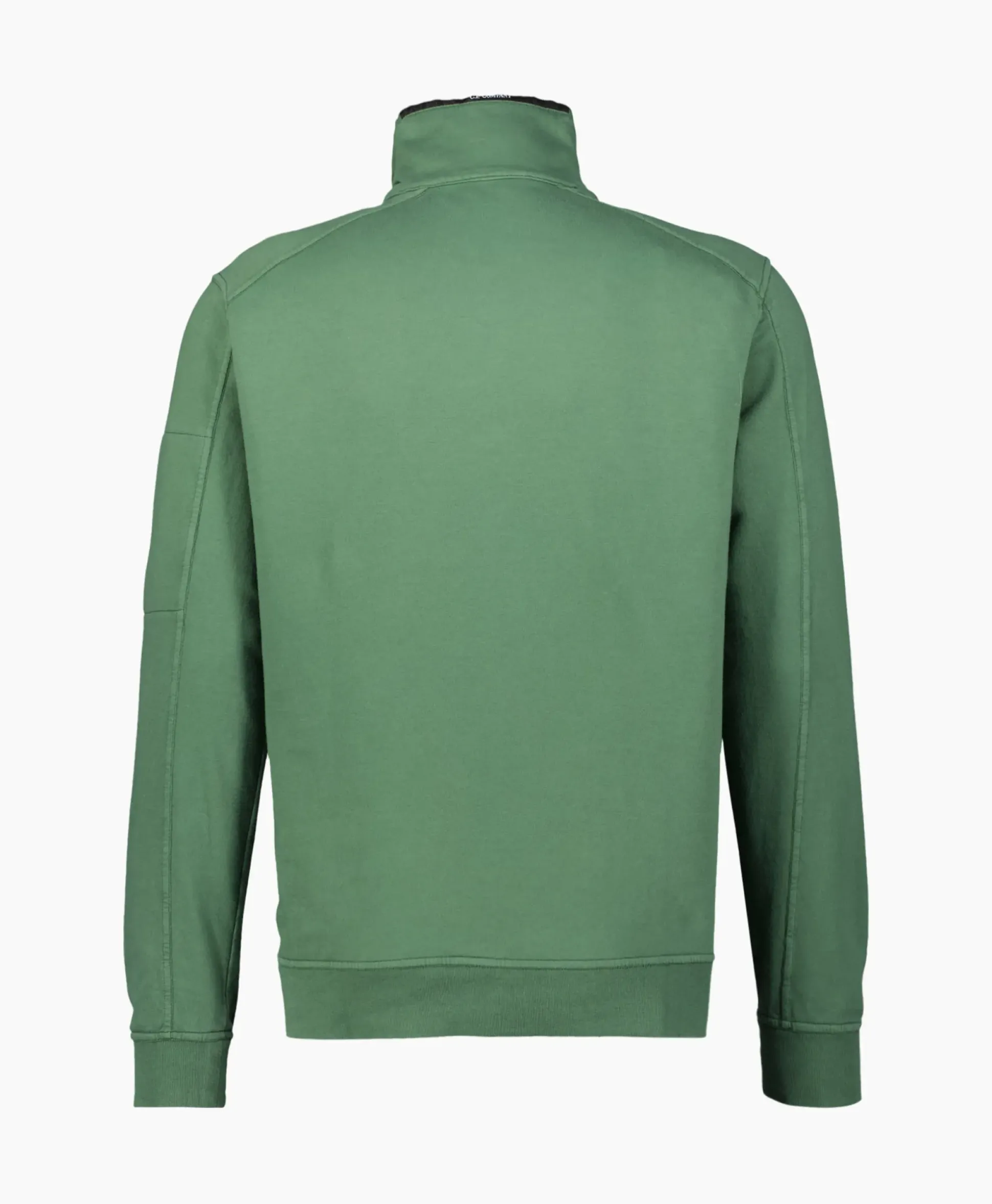 Cp Company Sweater Light Fleece Zipped Groen
