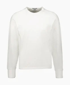 Cp Company Sweater Stretch Fleece Off White
