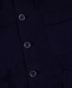 Cp Company Vest B Hooded Jacket Donker Blauw