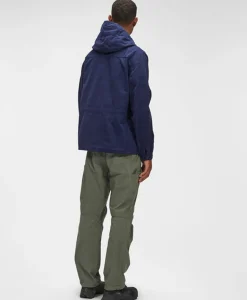 Cp Company Vest B Hooded Jacket Donker Blauw