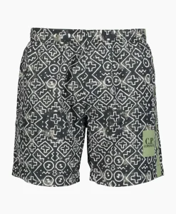 Cp Company Zwembroek Flat Nylon Inca Groen