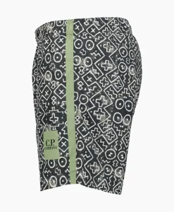 Cp Company Zwembroek Flat Nylon Inca Groen