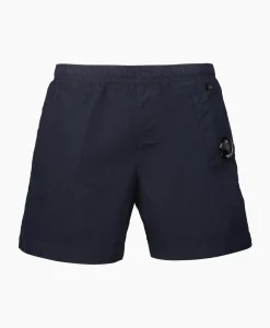 Cp Company Zwembroek Flatt Nylon Utility Donker Blauw