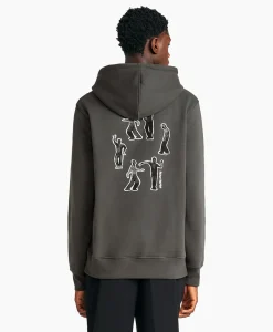 Daily Paper Hoodie Halim Donker Grijs