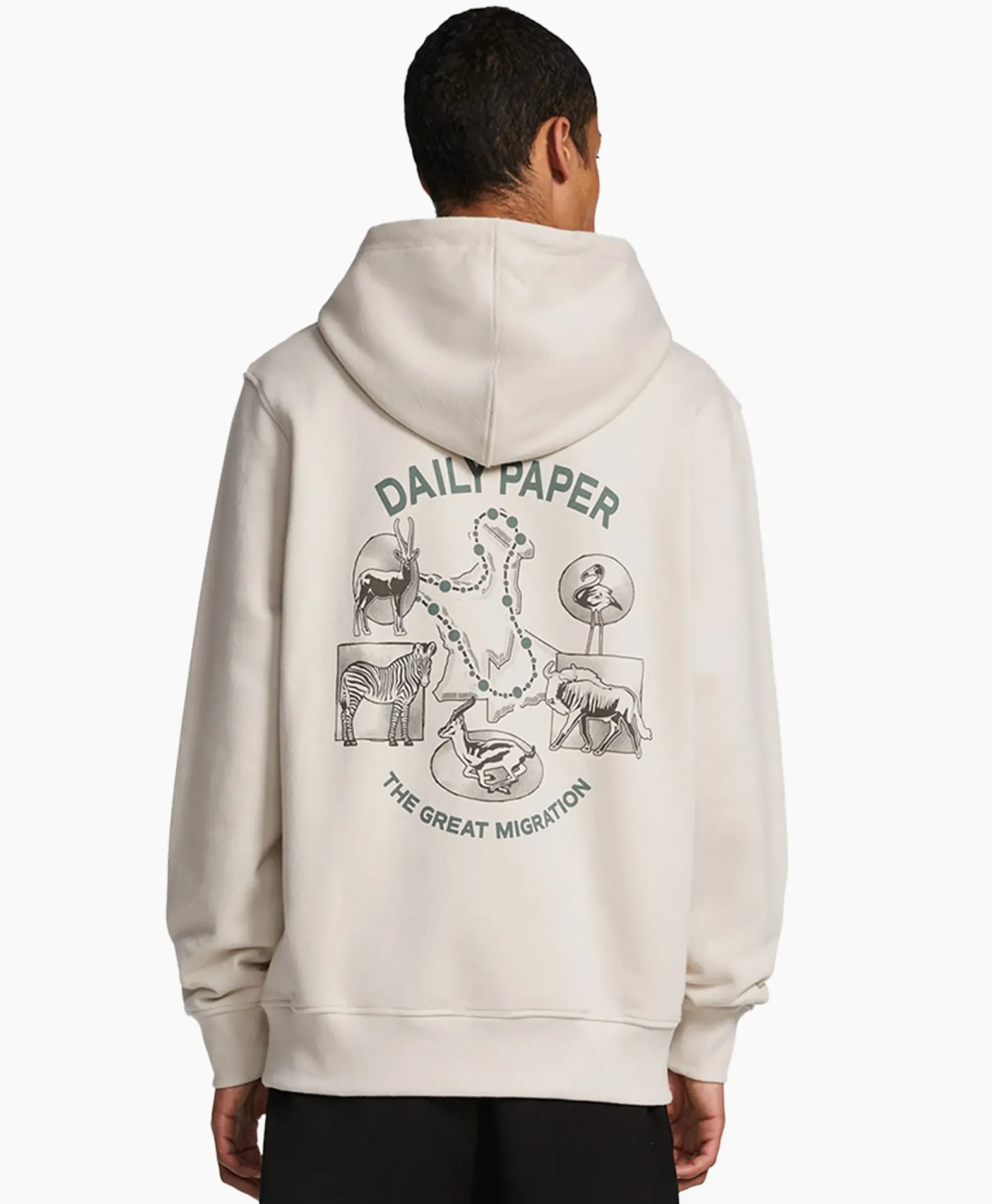 Daily Paper Hoodie Migration Ecru