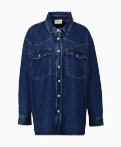 D'Arc Blouse Carpi Blauw