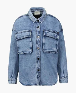 D'Arc Blouse Cunro Licht Blauw