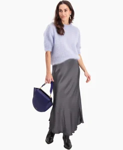 D'Arc Rok Midi Grijs
