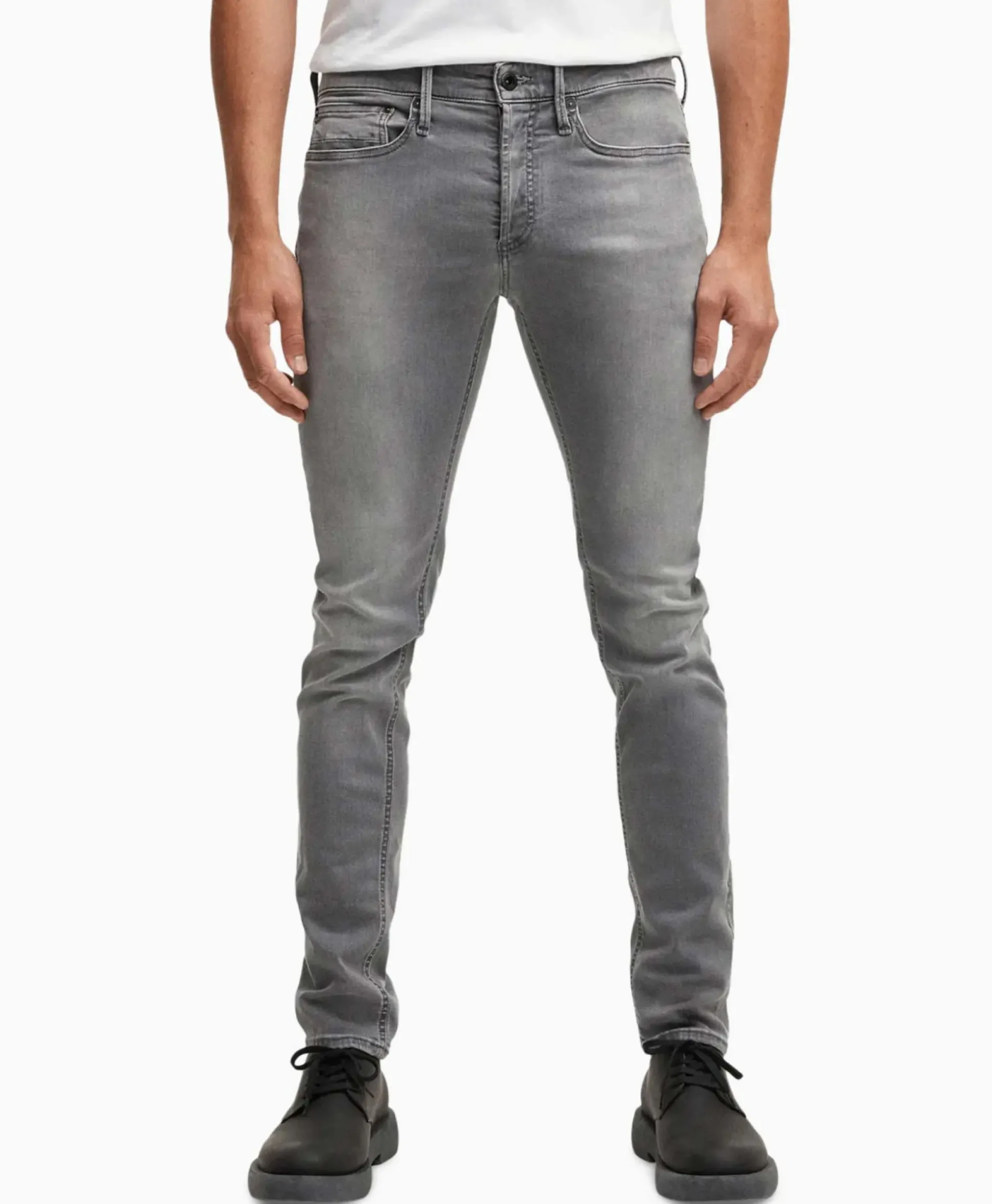 Denham Jeans Bolt Wlgfm+ Grijs