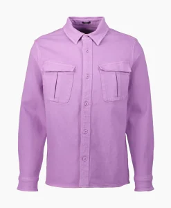 Denham Overhemd Burton Utility Overshirt Gdt Paars