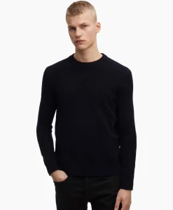 Denham Pullover Denham Knit Crew Cch Zwart