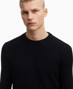 Denham Pullover Denham Knit Crew Cch Zwart