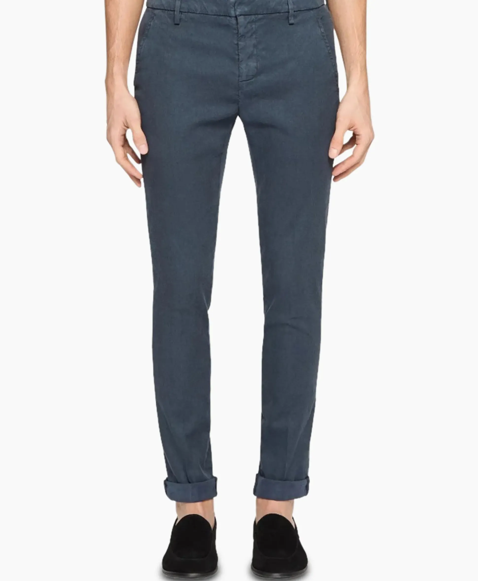 Dondup Pantalon Gaubert Slimfit Blauw
