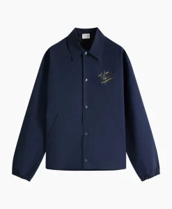 Drole De Monsieur Jack La Veste Slogan Esquisse Donker Blauw