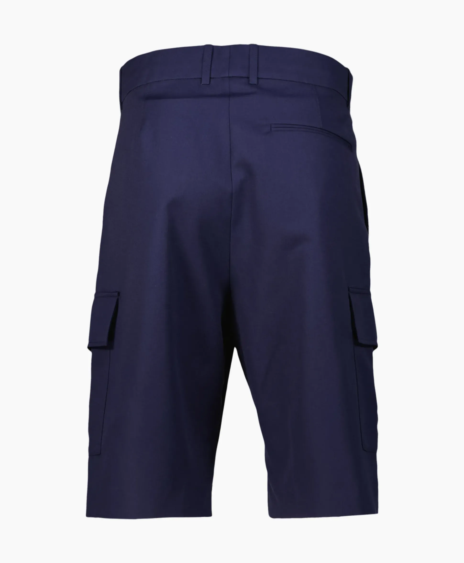 Drole De Monsieur Korte Broek Le Short Cargo Laine Donker Blauw
