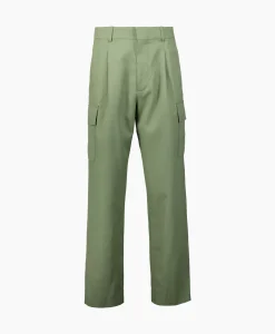Drole De Monsieur Le Pantalon Crago Laine Groen