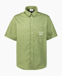 Drole De Monsieur Overhemd La Chemise Slogan Khaki