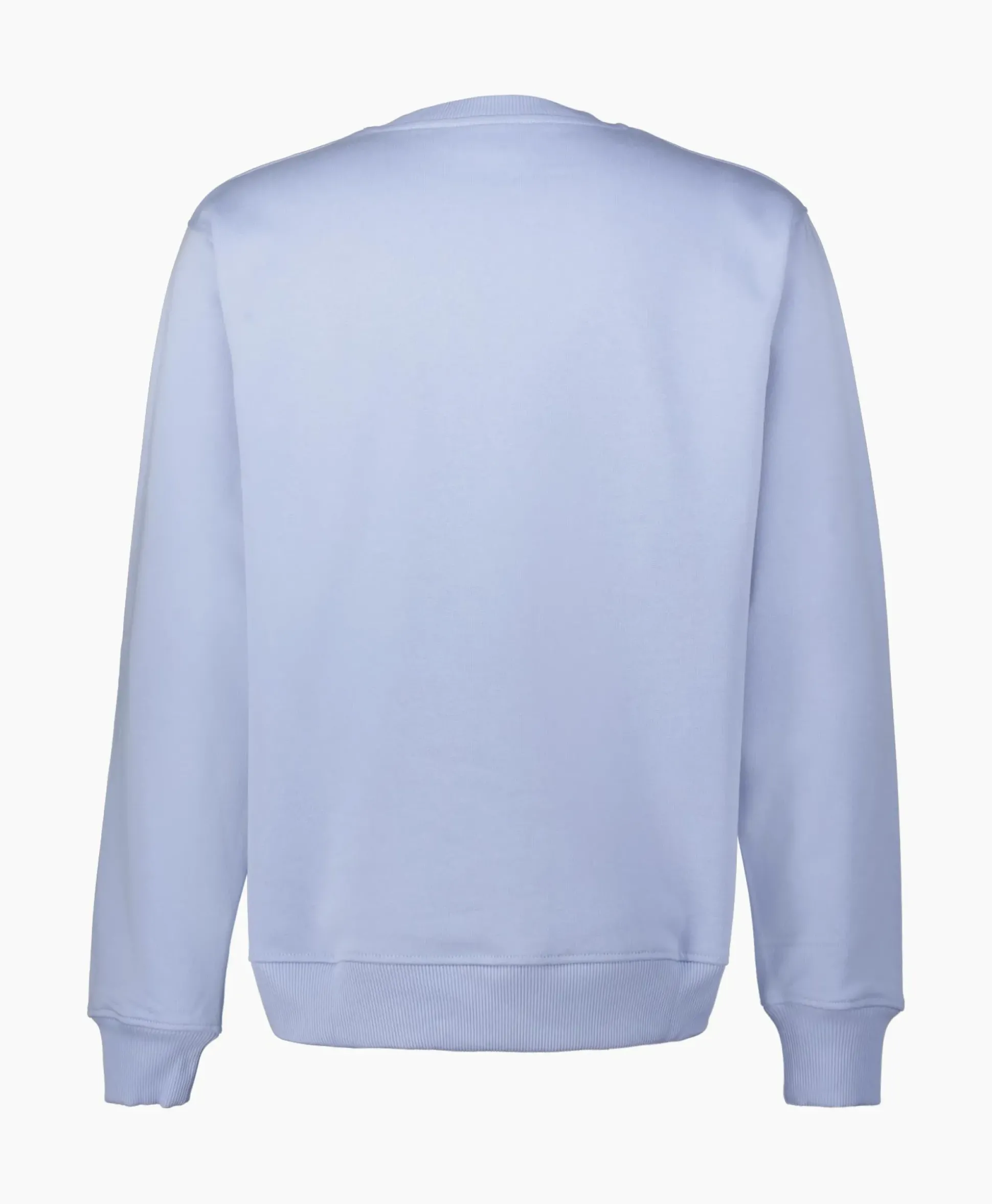 Drole De Monsieur Sweater Le Sweatshirt Slogan Licht Blauw