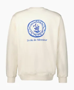 Drole De Monsieur Sweater Le Sweatshirt Art De La Table Off White