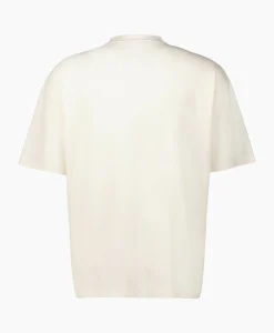 Drole De Monsieur T-Shirt Korte Mouw Nature Drole Off White