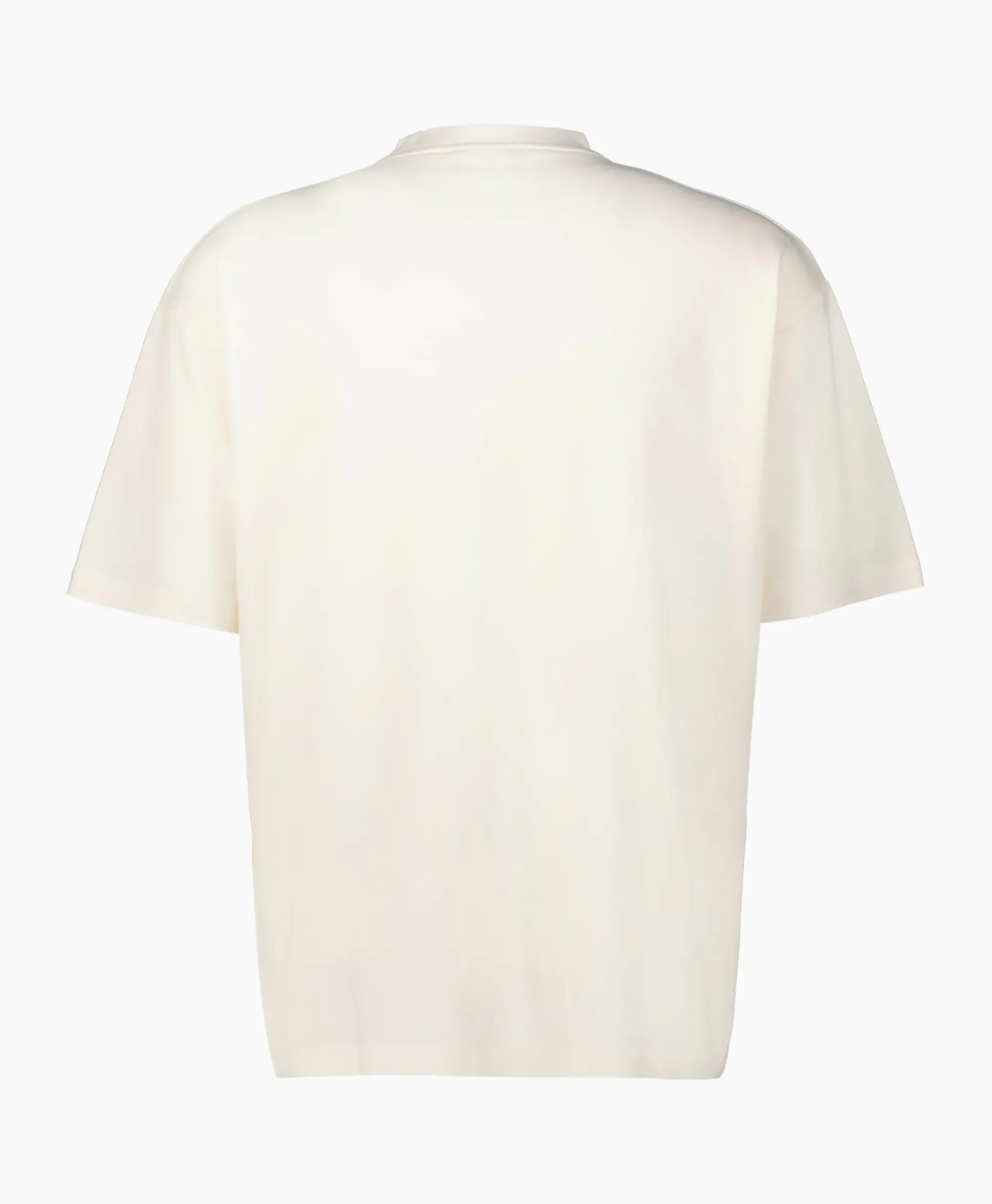 Drole De Monsieur T-Shirt Korte Mouw Nature Drole Off White