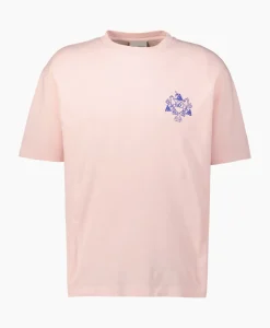 Drole De Monsieur T-Shirt Korte Mouw Blason Rose