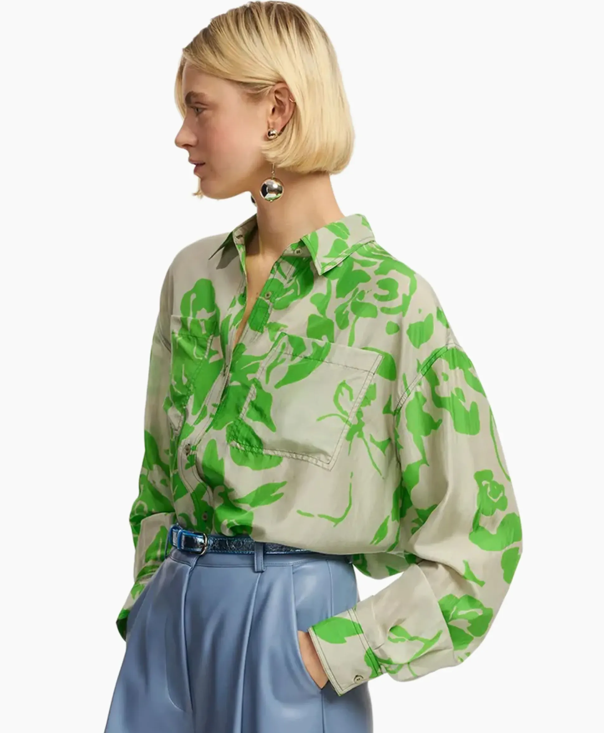Essentiel Antwerp Blouse Forgetmenot Groen