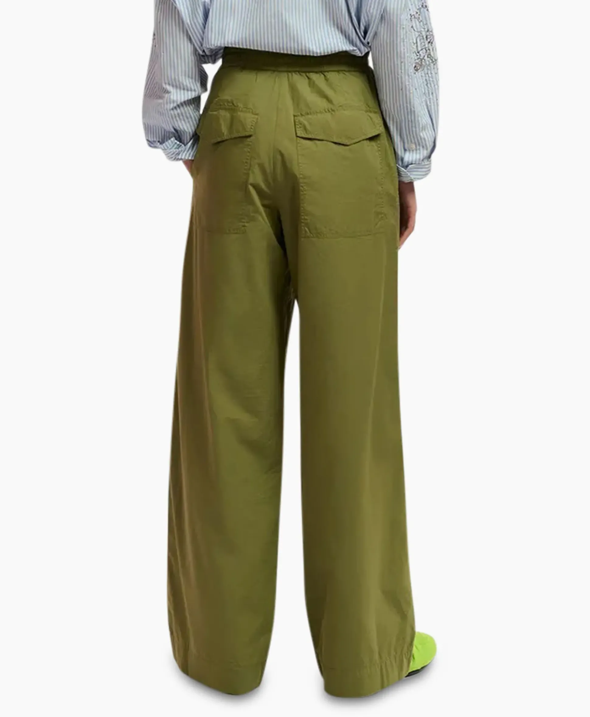 Essentiel Antwerp Broek Fopy Olijf