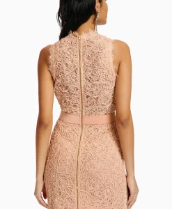 Essentiel Antwerp Midi Jurk Emery Pink
