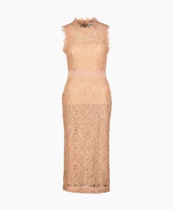 Essentiel Antwerp Midi Jurk Emery Pink