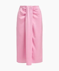 Essentiel Antwerp Midi Rok Fondue Pink