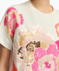 Essentiel Antwerp Pullover Floraly Off White